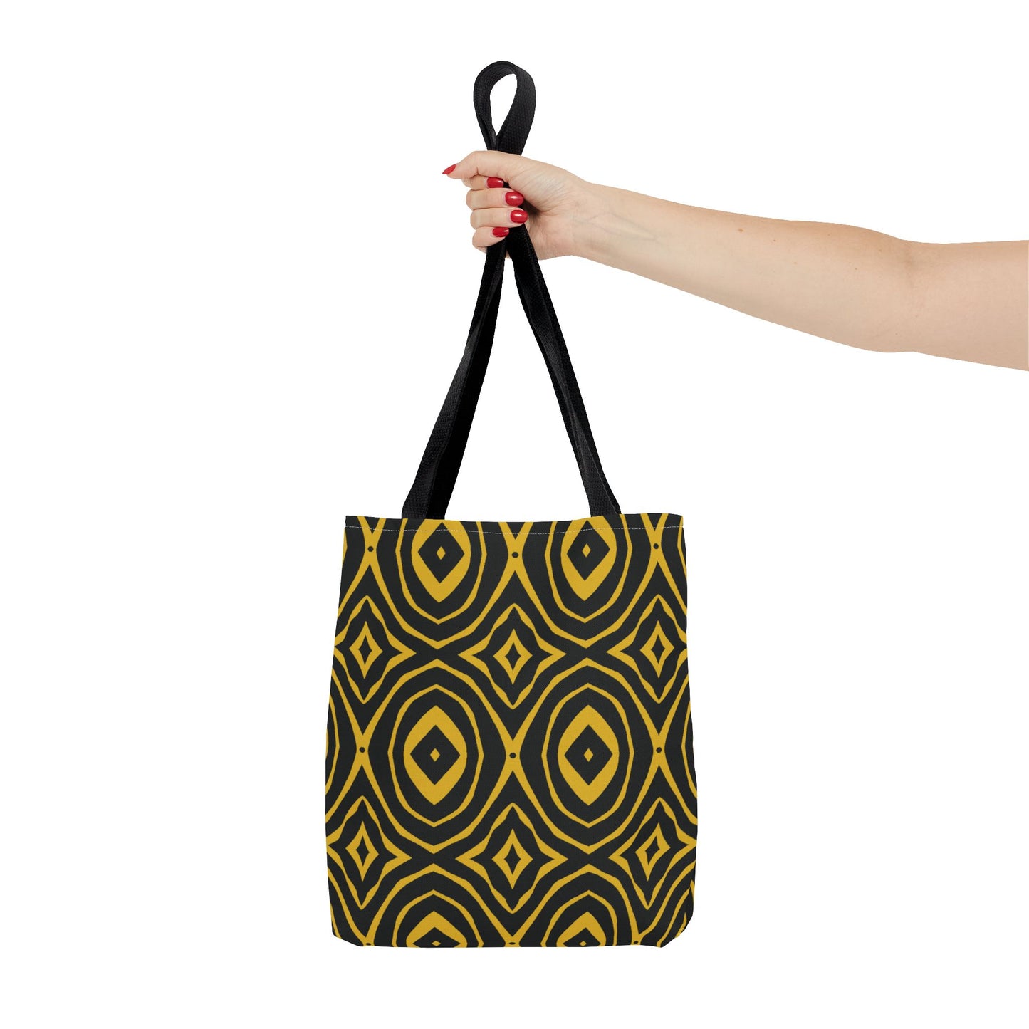 Tote Bag: Regal Giraffe Motif