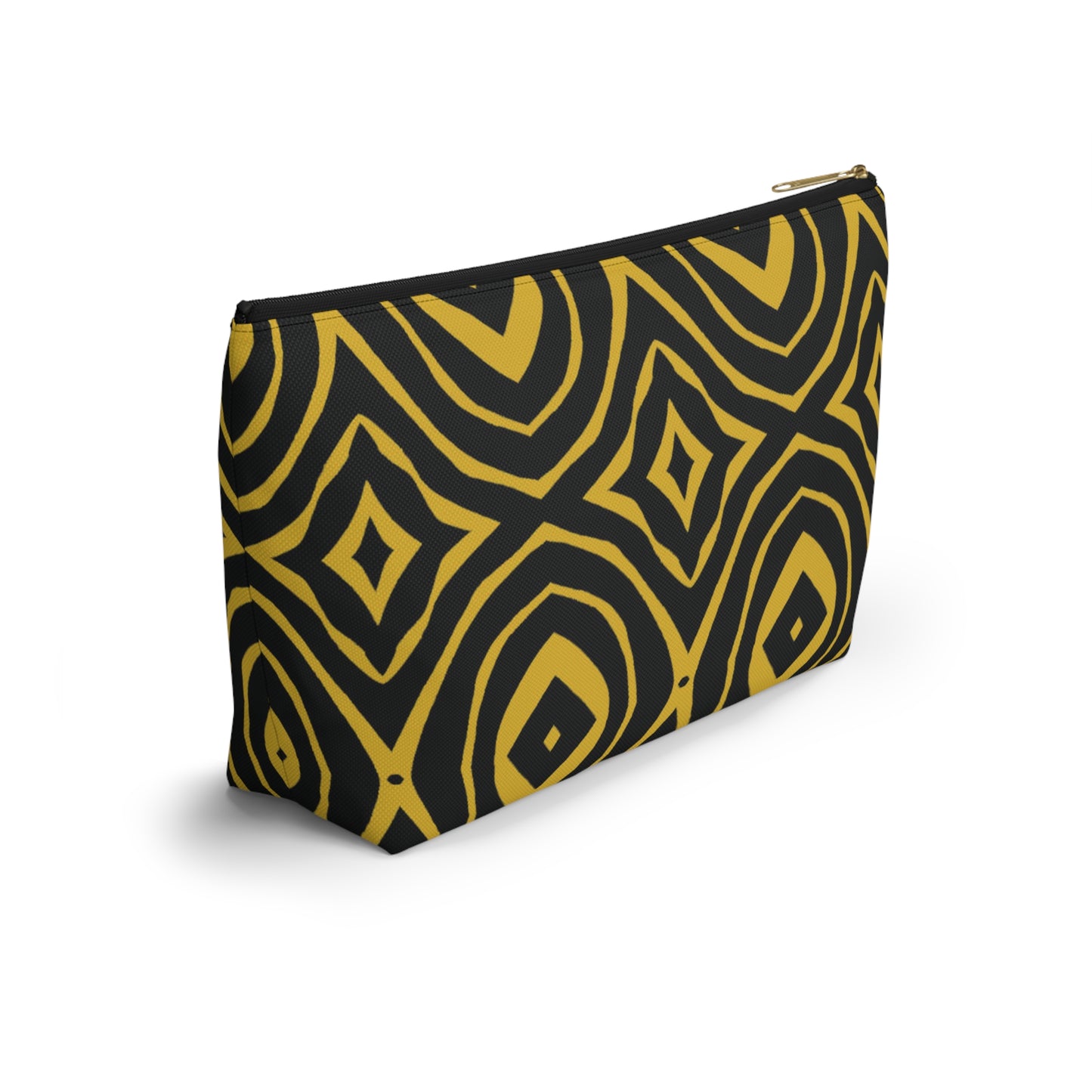 Regal Giraffe Motif T-Bottom Pouch