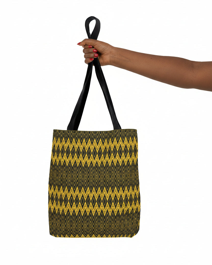Tote Bag: Zebra & Giraffe Blend