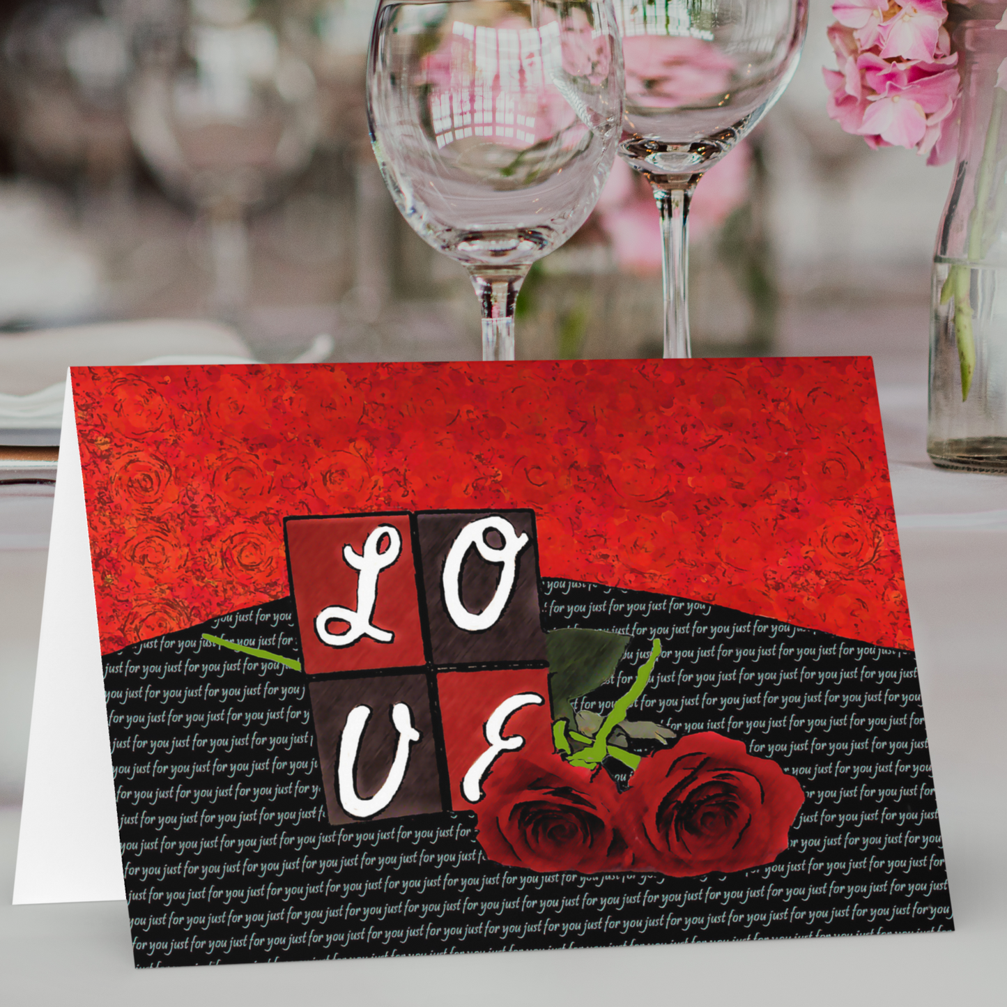 Card Title: For the Love of You