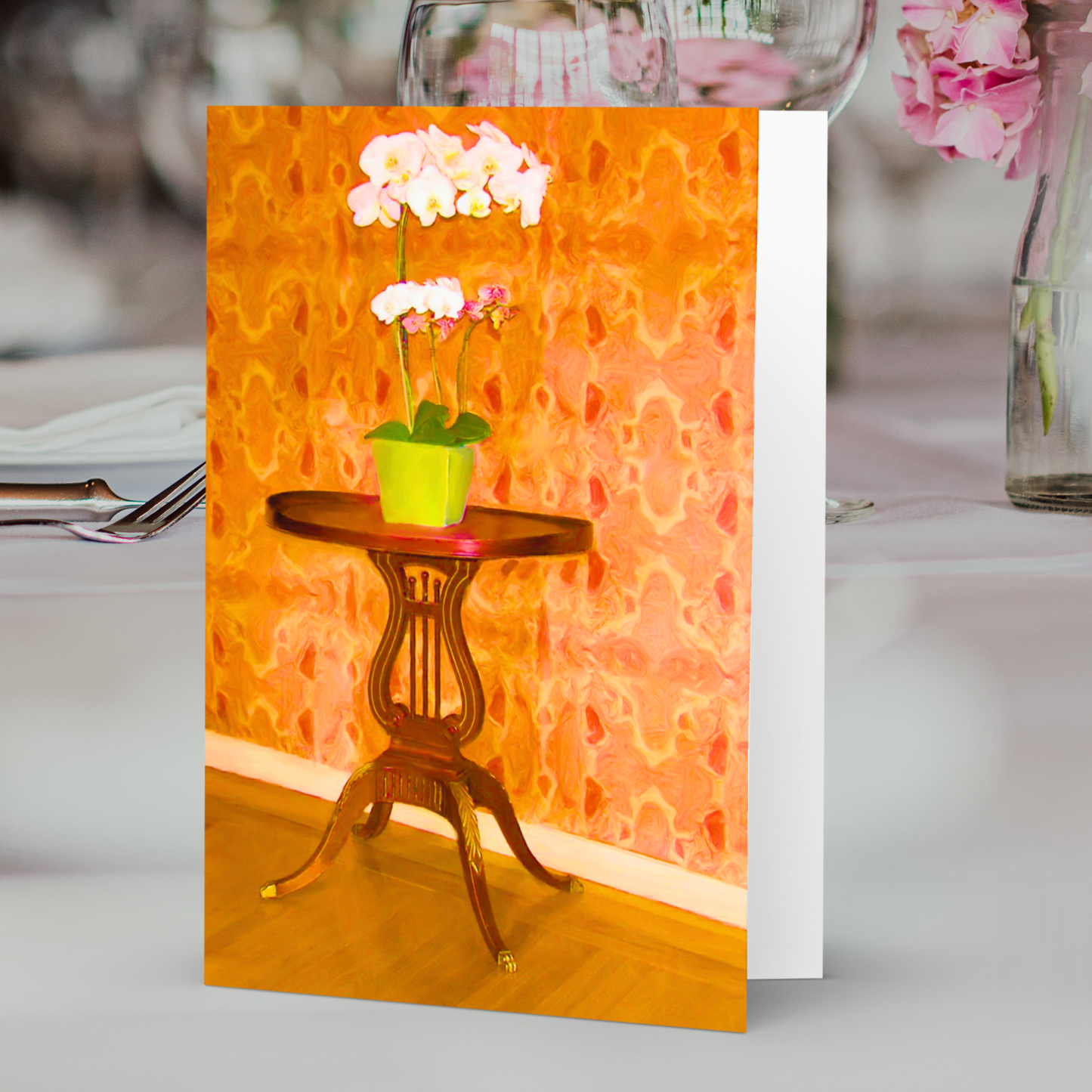 Card Title: Mother's Orchids