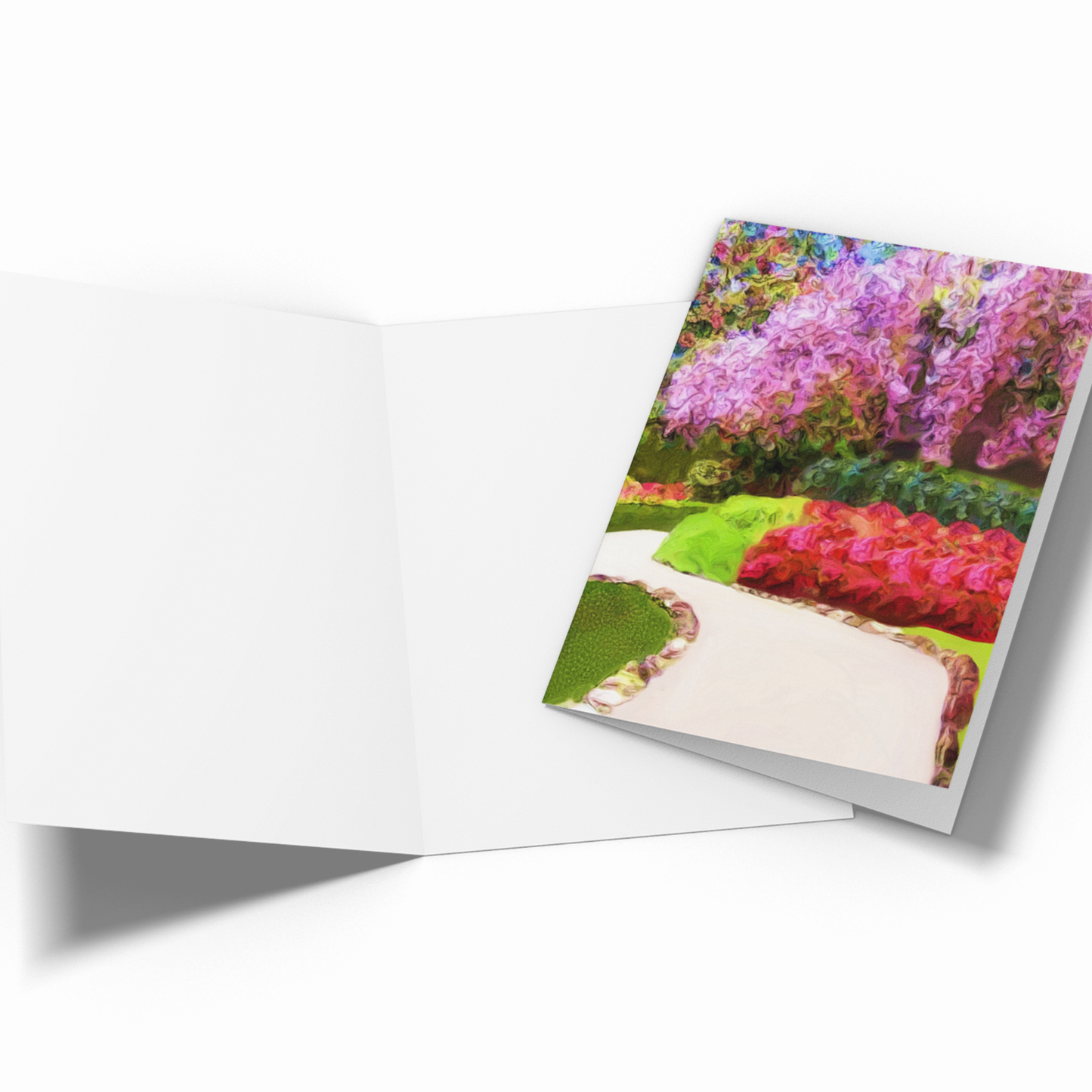 Card Title: Peaceful Garden