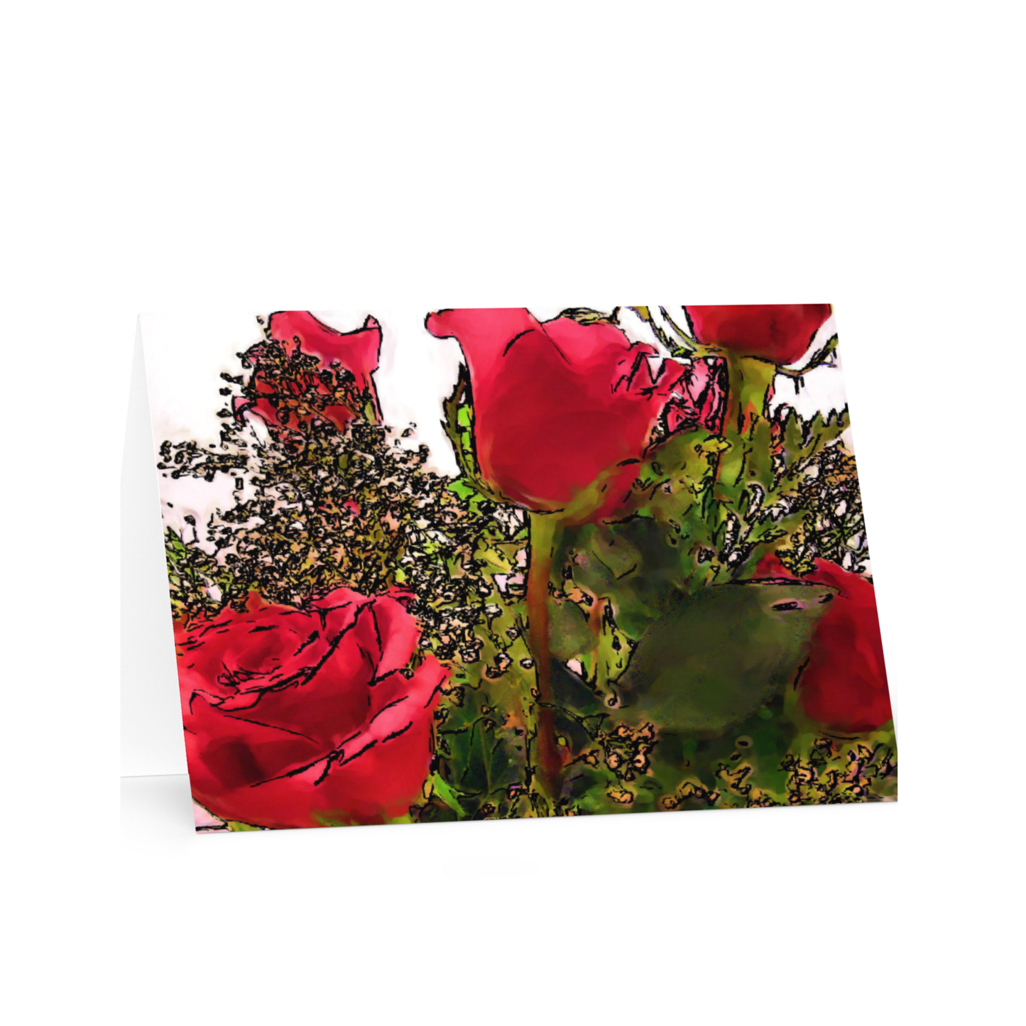 Card Title: Roses Are Red