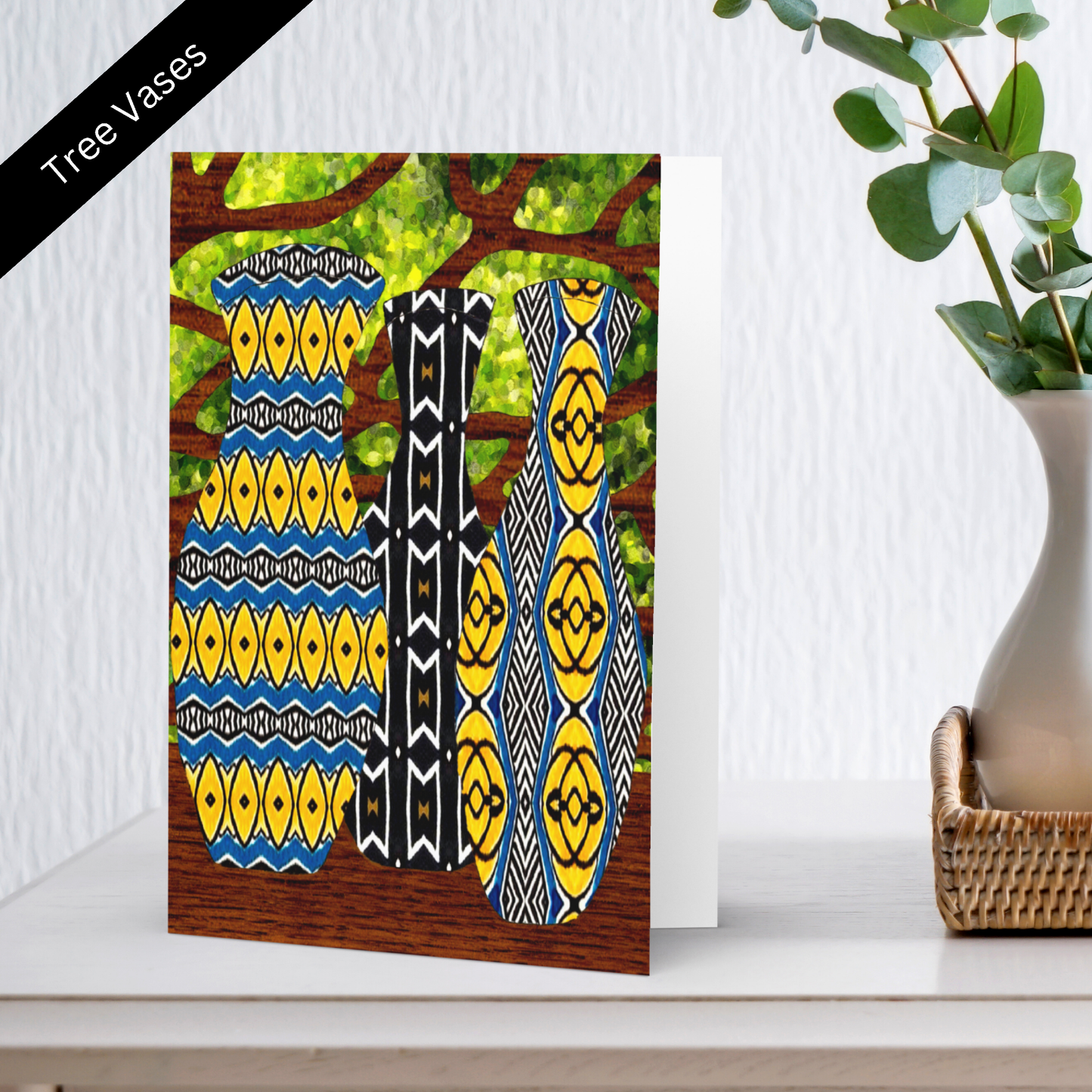 Card Title: Tree Vases