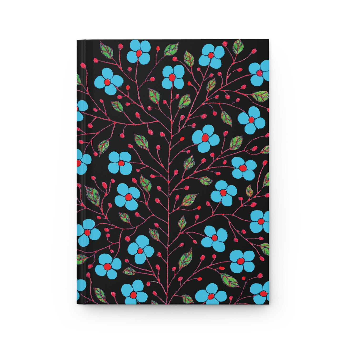 Journal: Blooming Blue Flowers