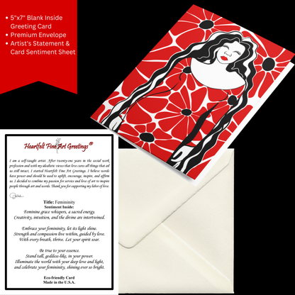 Card Title: Femininity