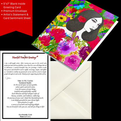 Card Title: In My Garden