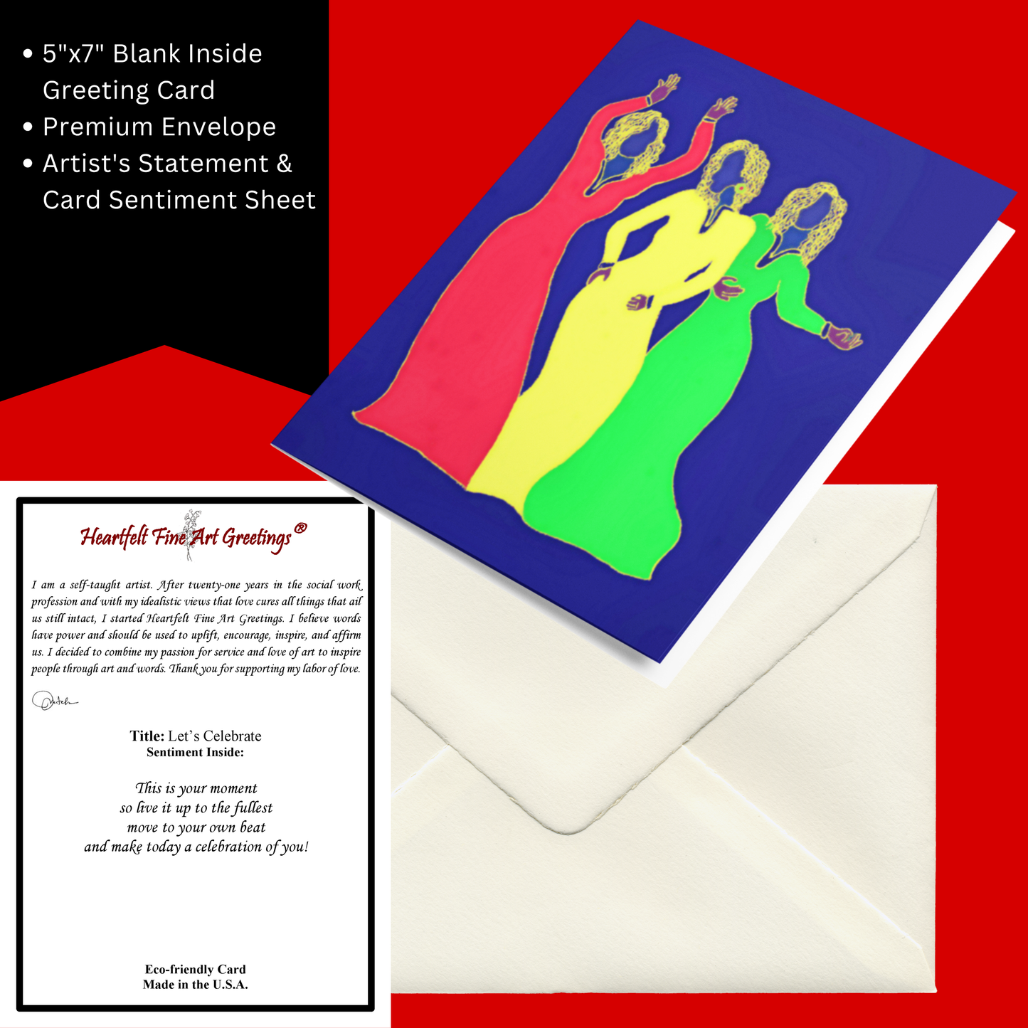 Card Title: Let's Celebrate