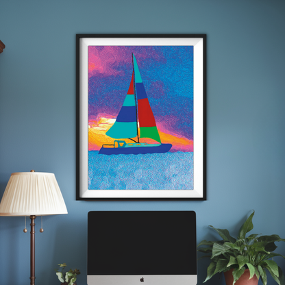 Wall Art: Majestic Sail