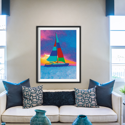 Wall Art: Majestic Sail