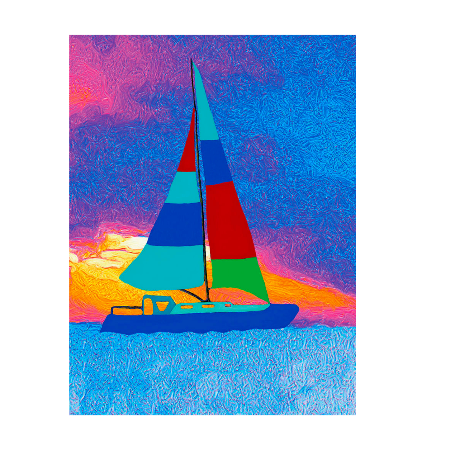 Wall Art: Majestic Sail