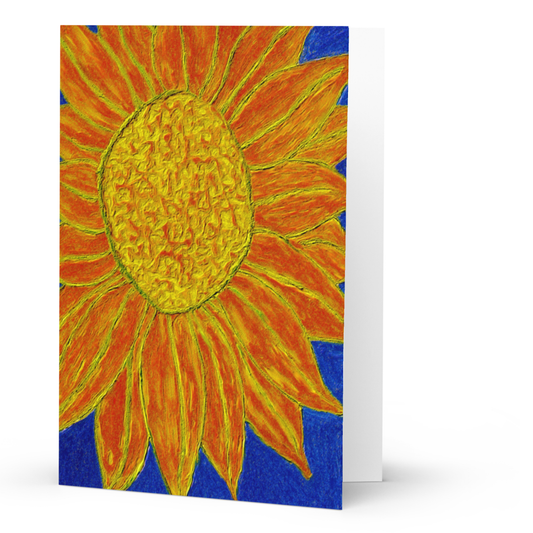 Card Title: Sunflower Rays