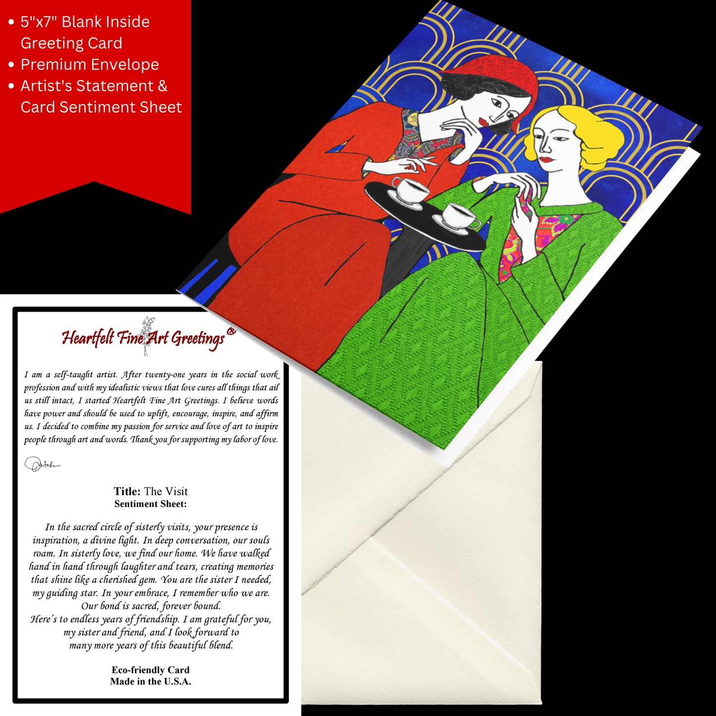 Card Title: The Visit