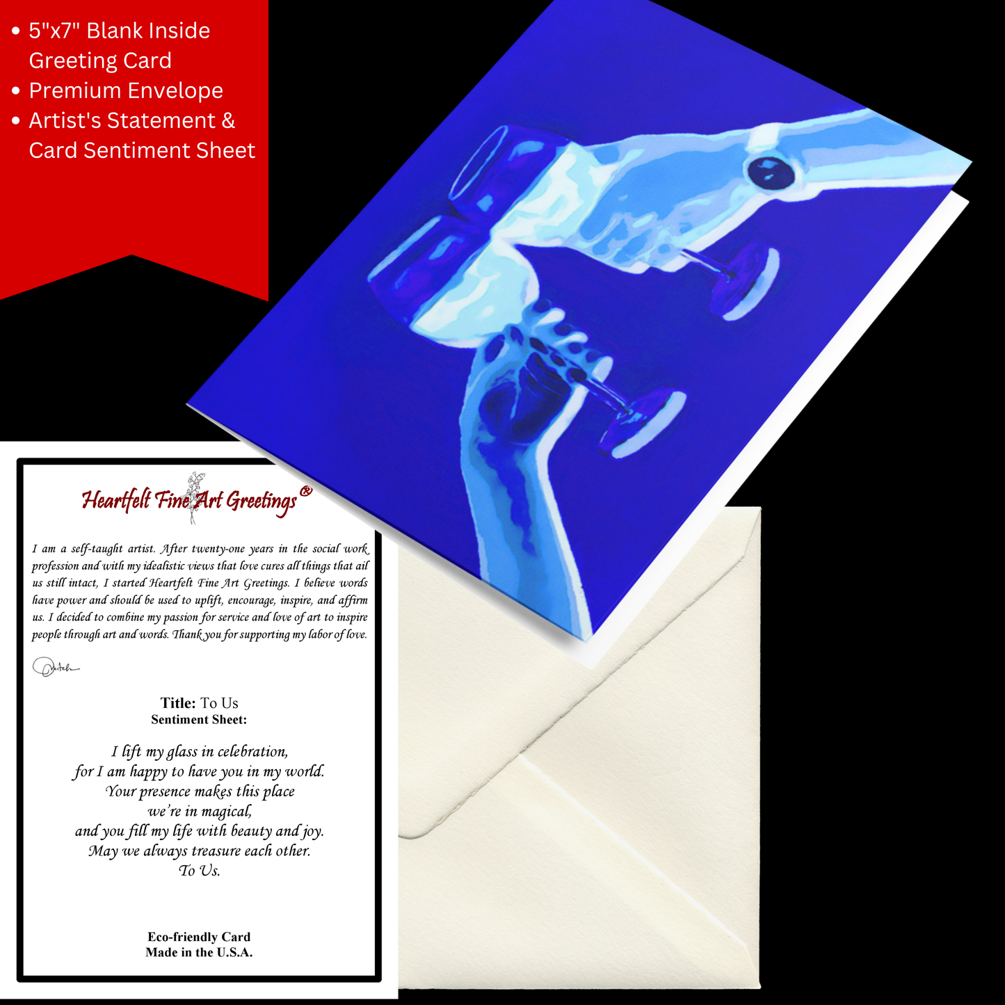 Card Title: To Us