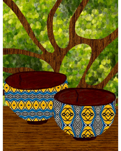 Wall Art: Tree Bowls