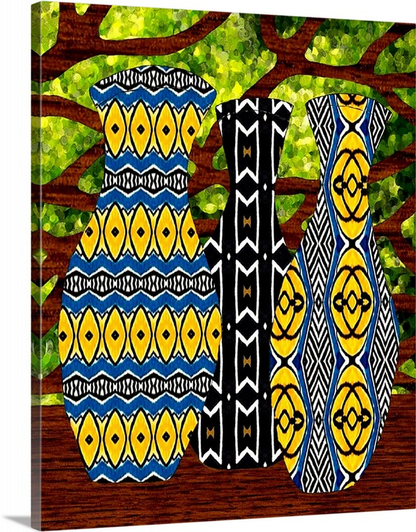 Wall Art: Tree Vases