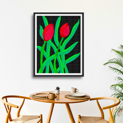 Wall Art: Tulips Surprise