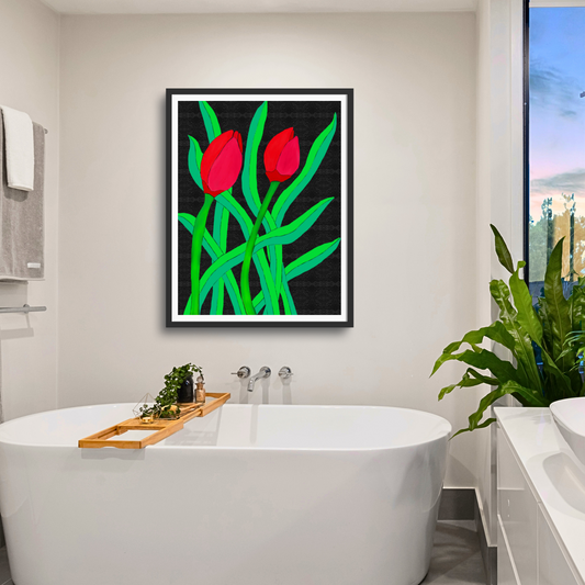 Wall Art: Tulips Surprise