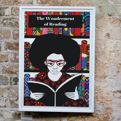 Wall Art: Wonderment of Reading