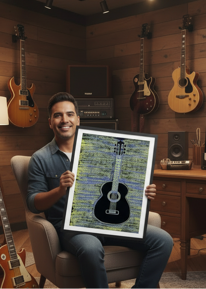 Wall Art: Your Guitar Song