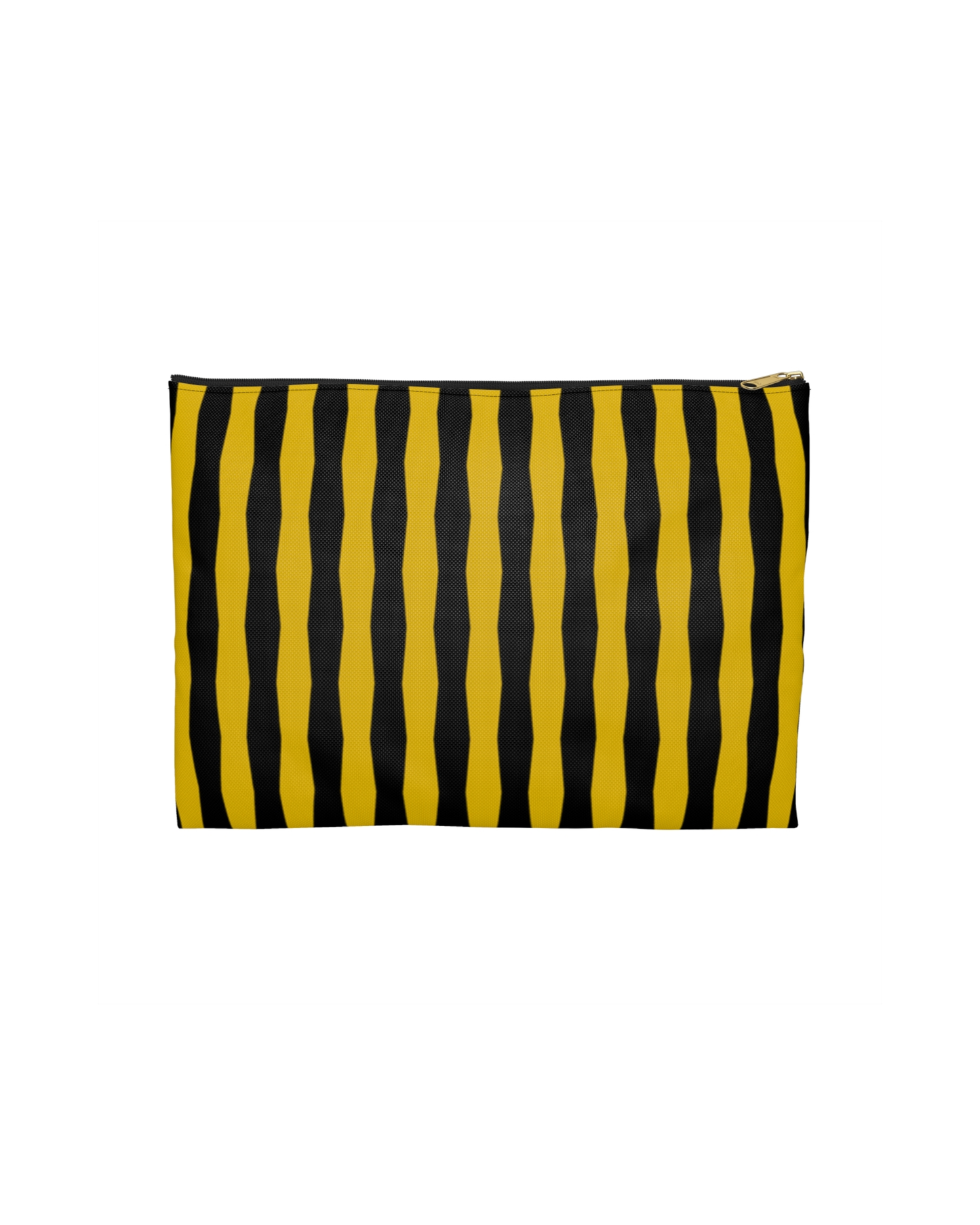 Zebra Bold Stripes Flat Pouch