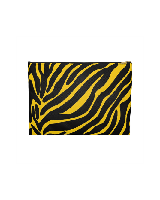 Zebra Inspired Flat Pouch